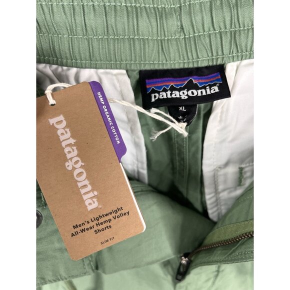 PATAGONIA Men's Sedge Green Lightweight All-Wear Hemp Valley Shorts NWT XL - Picture 3 of 5